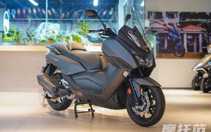 SYM MaxSym 400 gây chú ý với động cơ 400cc, cốp rộng hơn Honda Lead