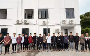 Mang hung khí 'đại náo' đường phố, 15 đối tượng bị khởi tố