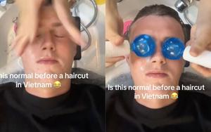 Clip anh Tây 'phê' và ngơ ngác khi gội đầu massage ở Việt Nam hút 24 triệu view