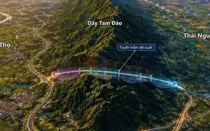 Thống nhất làm đường hầm Tam Đảo trị giá gần 5.800 tỷ đồng