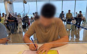 Nhiều ngày trước, kịp thời xử lý 1 đối tượng tại sân bay Nội Bài, phạt 15,5 triệu đồng