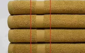 Hơn 90% người dùng không biết công dụng của những đường dệt trên khăn tắm
