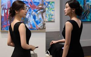 "Hoa hậu nghèo nhất Việt Nam" đứng yên cũng toát khí chất phú bà, visual hậu sinh con thứ 2 gây chú ý