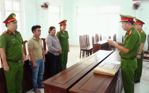 Thi hành lệnh khám xét đối với chủ đất Trần Thị Thúy Linh SN 1980