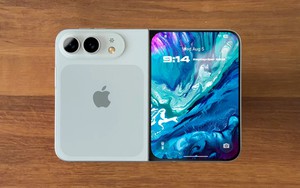 iPhone gập đầu tiên lộ diện với 2 màu sắc