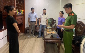 Lệnh khám xét chỗ ở và nơi làm việc, khởi tố Giám đốc Trình Thị Nguyệt SN 1973