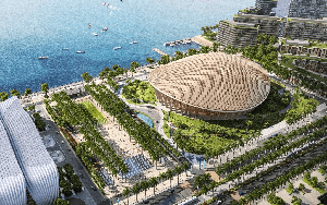 Sun Group sắp hoàn thành 1 công trình "lớn bậc nhất Việt Nam": Sàn rộng hơn 54.000m2, gồm 6 tầng nổi và 1 tầng hầm, bao quanh có 50 trụ cột mang truyền thuyết đặc biệt của người Việt