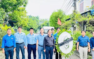 Lãnh đạo Trường ĐH Mỏ- Địa chất chia buồn với gia đình nam sinh bị nước cuốn
