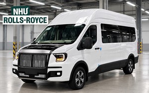 Lộ bản thiết kế 'lạ' cho Ford Transit tại Việt Nam: Mặt trước tạo hình kiểu Rolls-Royce, ghế thương gia sang xịn