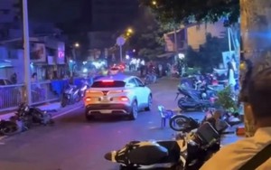 Nam thanh niên lái ô tô tông loạt xe máy trên đường ở TP.HCM: Do cô gái đi cùng không chịu lên xe
