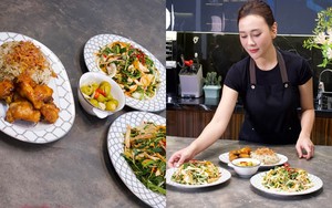 Cơm nhà ngày lễ của Phương Oanh