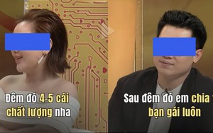 Cặp đôi "vợ chồng son" hứng "bão" chỉ trích sau màn thản nhiên kể chuyện ngoại tình trên sóng