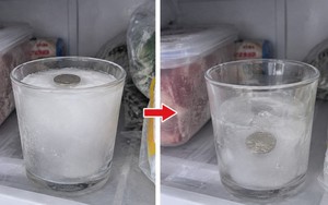 Đặt 1 cốc nước vào ngăn đá trước khi đi xa, mẹo nhỏ giúp bạn biết một việc rất quan trọng khi trở về