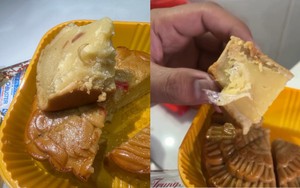 Thương hiệu bánh Trung Thu nổi tiếng N.L bị phản ánh bánh có vật lạ giống móng chân, có người từng gặp nilon trong nhân bánh