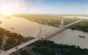 Ngay năm sau, Việt Nam dự kiến hoàn thành 'siêu cầu' gần 20.000 tỷ đồng qua sông Hồng, nối Tây Hồ với Đông Anh