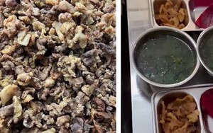 Phụ huynh kiểm tra đột xuất thấy cơm bán trú 'toàn tóp mỡ': Hiệu trưởng nói gì?