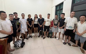 Công an đồng loạt khám xét, bắt giữ Trịnh Thị Châm SN 1993 và 11 người