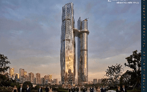 Tòa tháp đôi cao 568m được đề xuất xây ở Hà Nội, dự kiến vượt Petronas Twin Towers của Malaysia trở thành cao nhất thế giới: Huy động máy xúc tháo dỡ công trình trên khu đất dự án