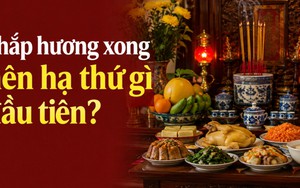 Thắp hương xong nên hạ thứ gì đầu tiên?