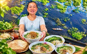 Tô bún 10.000 đồng ăm ắp thịt tôm cua ở tỉnh có ‘điểm đến hấp dẫn nhất thế giới’