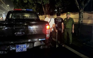 Ngăn chặn nhóm thiếu niên lạng lách, mang kiếm trên đường ở Hà Nội