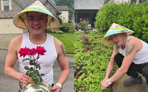 Nam ca sĩ quê Hà Nội ngắt hoa ở Mỹ tặng người yêu: "Nhân ngày anh yêu em"