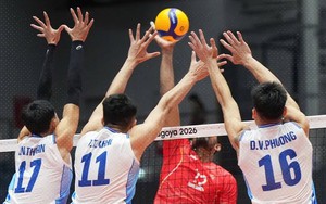 Tuyển bóng chuyền nam Việt Nam thua Ấn Độ trận ra quân ASIAD 2026