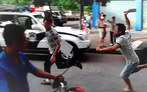 Người chuyên cà số khung, số máy ô tô truy sát 2 bảo vệ gần Đội đăng ký xe