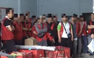 Công an kiểm tra đột xuất 77 nhân viên giao hàng