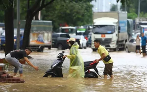 Hà Nội chính thức có 'Bản đồ mưa ngập'