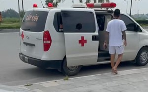 Vụ chở bệnh nhân 16km thu 9,5 triệu đồng: Công an xác minh xe cấp cứu bên ngoài gắn logo, còi hú bệnh viện