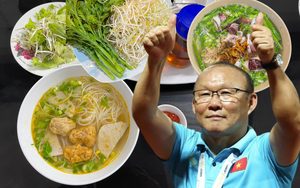 HLV Park Hang Seo và loạt bữa ăn ngập món Việt