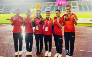Đội tiếp sức 4x400m nữ có cơ hội nhận thưởng nửa tỷ đồng tại ASIAD 20