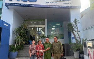 Công an kiểm tra, xác minh giao dịch chuyển tiền 78.000.000 đồng tại ACB: Người nhận là bà cụ U70 không biết dùng tài khoản ngân hàng