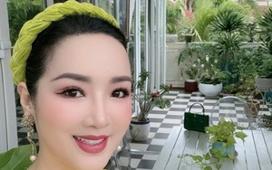 Vườn nhà 200m² của Hoa hậu Giáng My