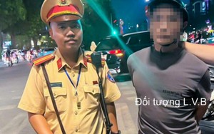 Người đàn ông SN 1993 bị bắt giữ tại chốt đo nồng độ cồn ngay khi vừa dừng xe