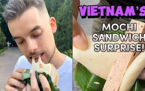 Bánh giầy Việt Nam gây sốt các diễn đàn du lịch, khách Tây cứ ăn là mê