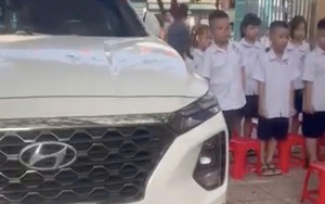 Phó hiệu trưởng nhận trách nhiệm vụ đỗ ô tô cạnh nơi học sinh chào cờ