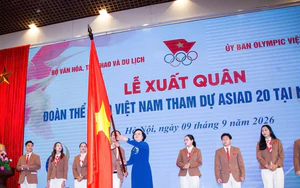 Đoàn thể thao Việt Nam xuất quân dự ASIAD 20, quyết tâm giành trên 4 HCV