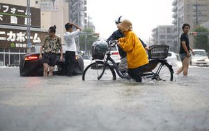 Nagoya hứng lượng mưa kỷ lục, hơn 1 triệu người nhận lệnh sơ tán