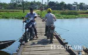 Quảng Nam: Cuộc sống chông chênh theo những nhịp cầu phao