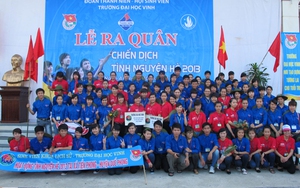 Nghệ An: Sôi động lễ ra quân chiến dịch Tình nguyện hè năm 2013