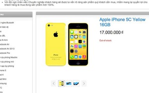 iPhone 5C giá rẻ được chào bán tại Việt Nam với giá... 17 triệu đồng