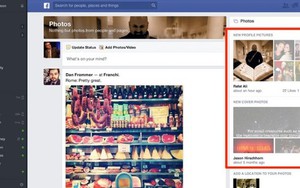Săm soi giao diện mới cực ấn tượng của Facebook