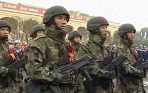 Kho súng của đặc công Hải quân Việt Nam