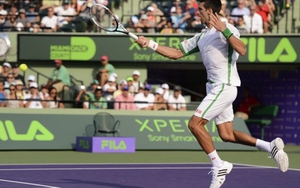 Djokovic thắng tốc hành tại Miami Open