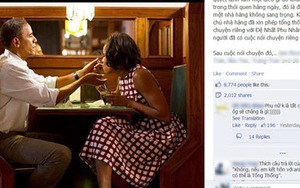 Vợ chồng Tổng thống Mỹ Obama làm "nóng" facebook Việt
