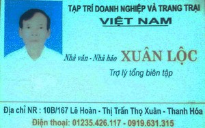 Nhà báo rởm lộng hành, cản trở xây chùa ở Thanh Hóa