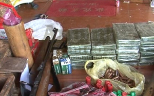 Đột nhập “nhà máy” sản xuất ma túy sát biên giới Việt Lào