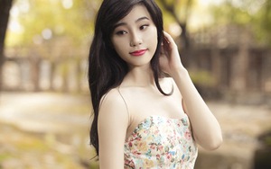 Em gái xinh đẹp của người mẫu Chung Thục Quyên